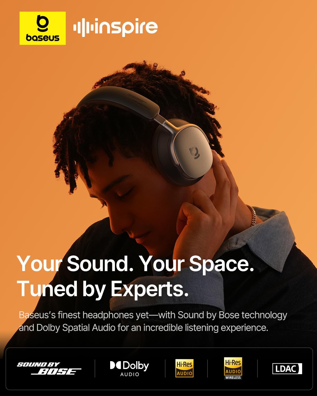 Detalle 2 de Baseus Inspire XH1 noise cancelling 48 dB