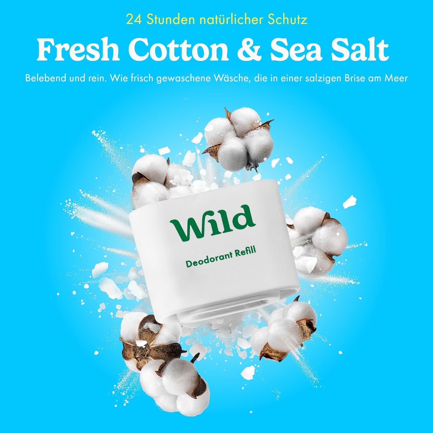 Thumbnail 6 de Wild Natürliches nachfüllbares Deo – Aluminium Salze frei, lilafarbener Behälter, Remixes im Nachfüll-Sortiment