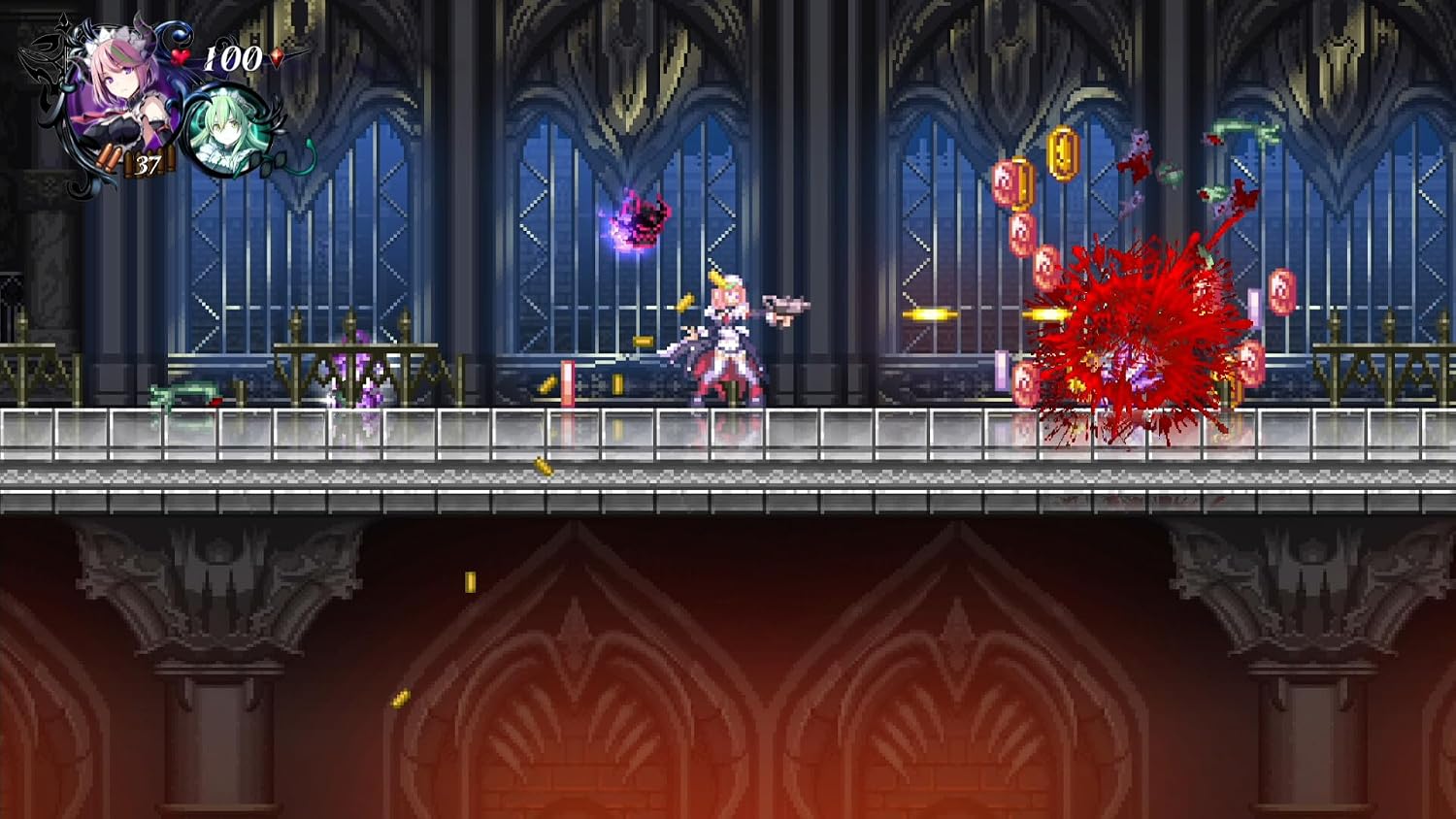 Detalle 2 de Gal Guardians Switch Metroidvania