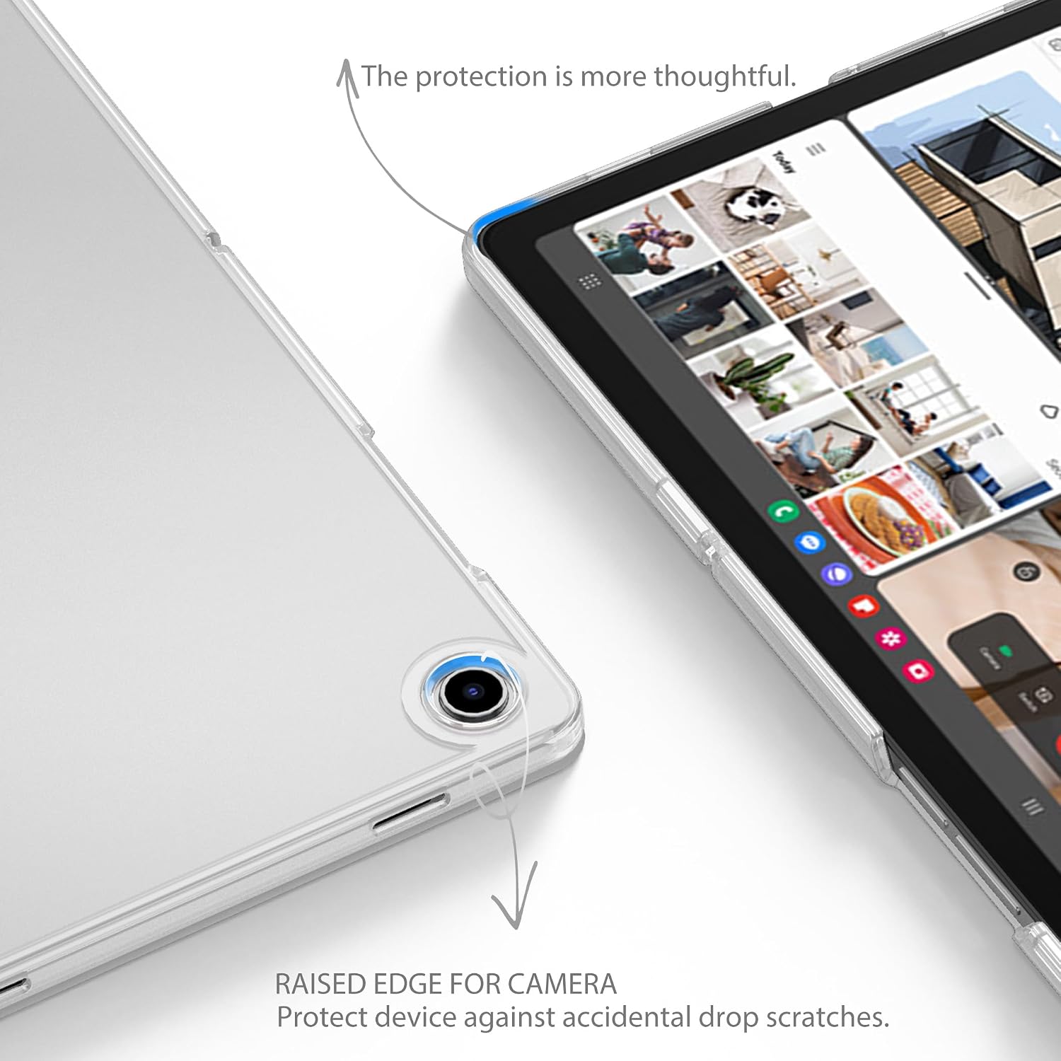 Detalle 1 de CACOE Galaxy Tab A11 cover argento