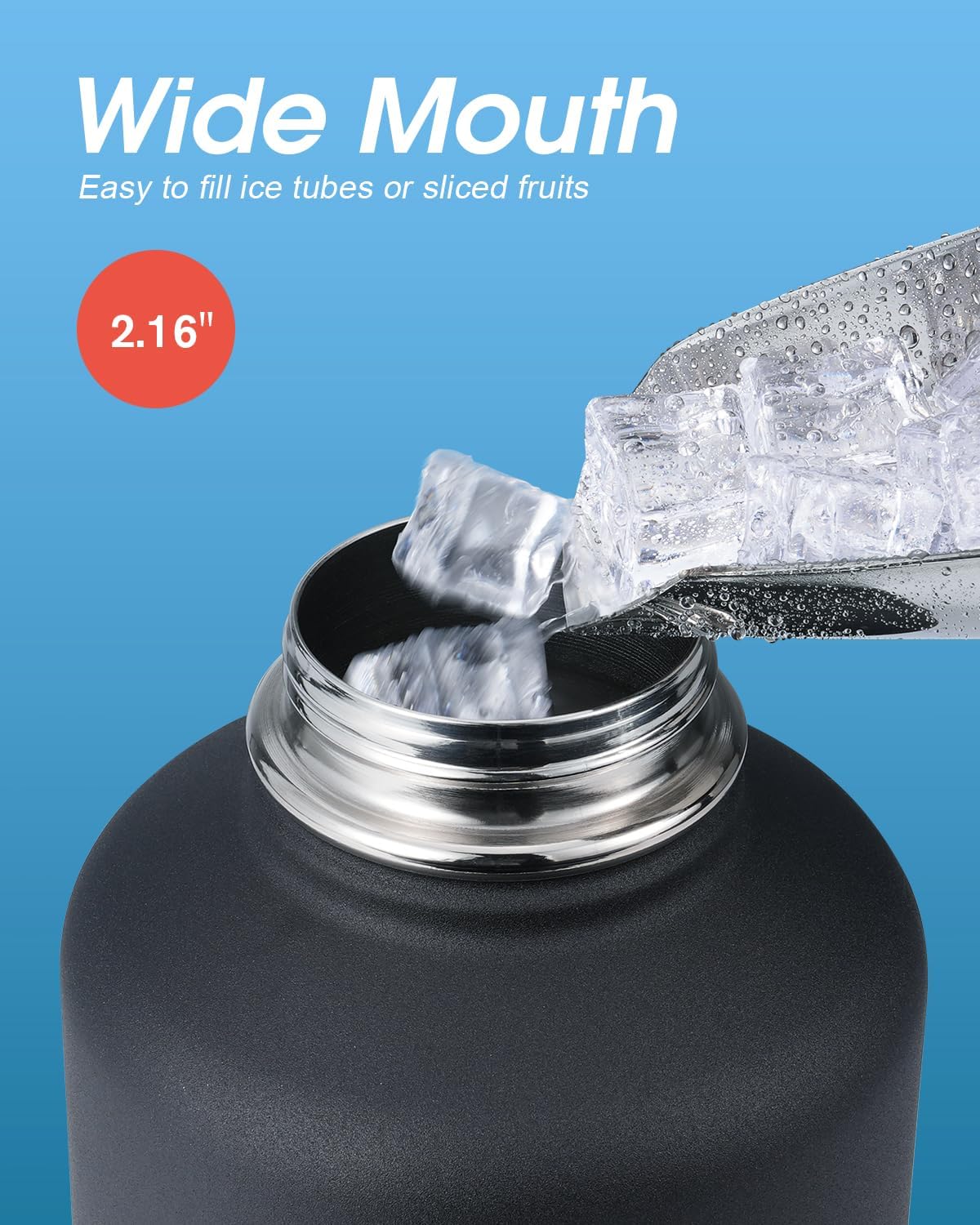 Thumbnail 3 de Coolflask 2L Insulated Water Bottle
