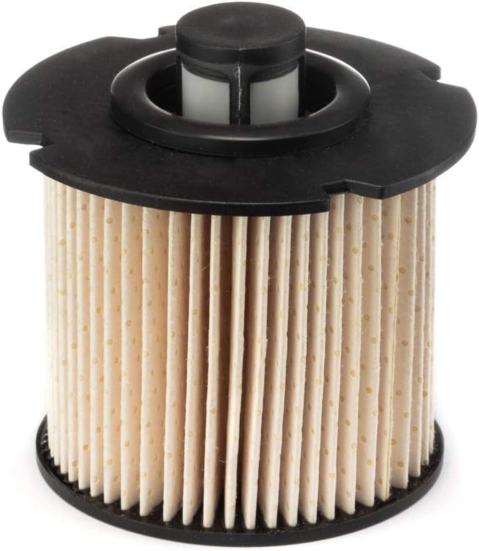 Detalle de UFI Filters 26.104.00 brandstoffilter met metalen buitenkant, diameter 65 mm