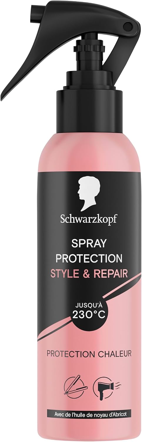 Detalle de Schwarzkopf Spray Protection 230°C Style & Repair 150 ml