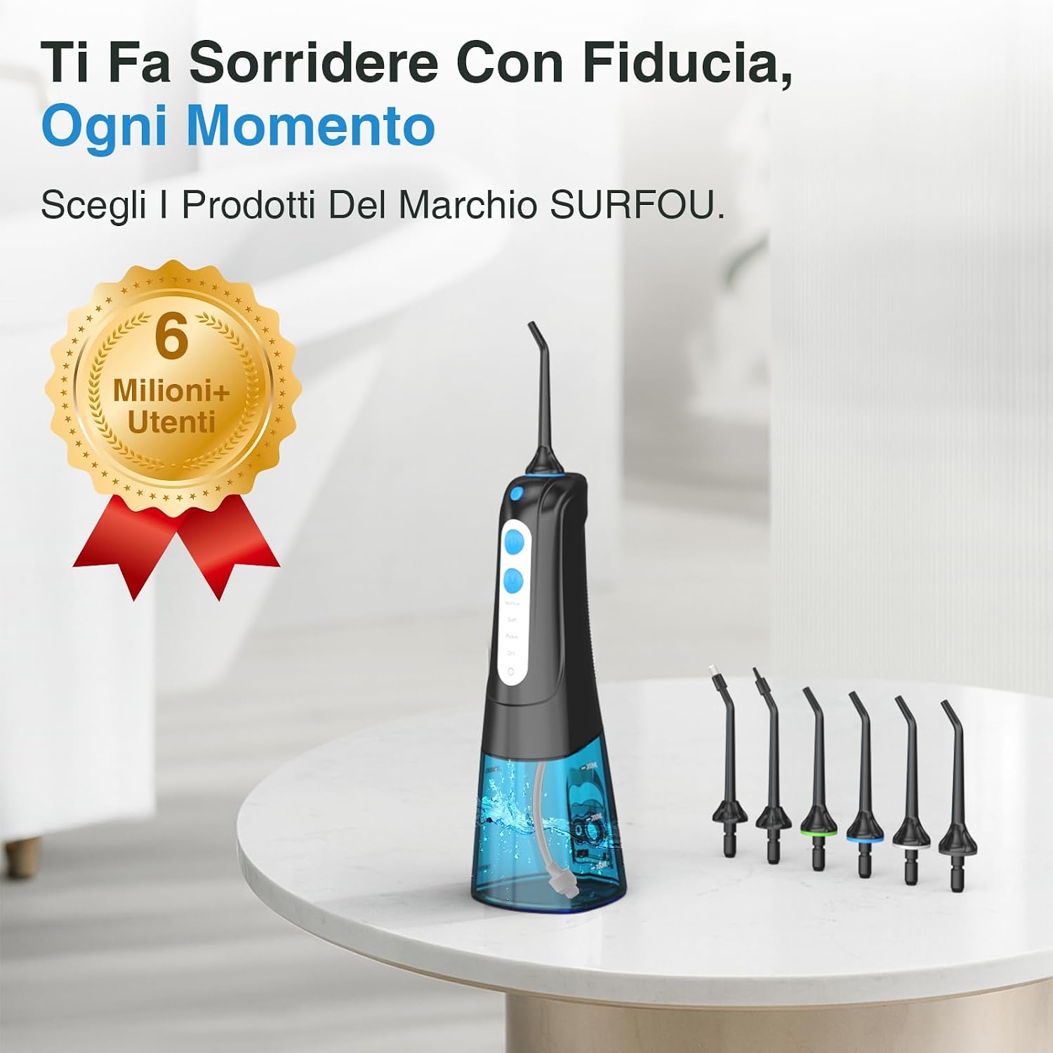 Thumbnail 1 de SURFOU Idropulsore Dentale 30 usi 🦷