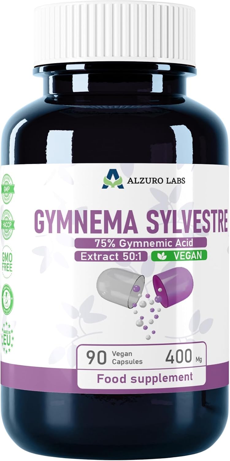 Detalle de ALZURO LABS Gymnema Sylvestre 20 000mg 90 gélules