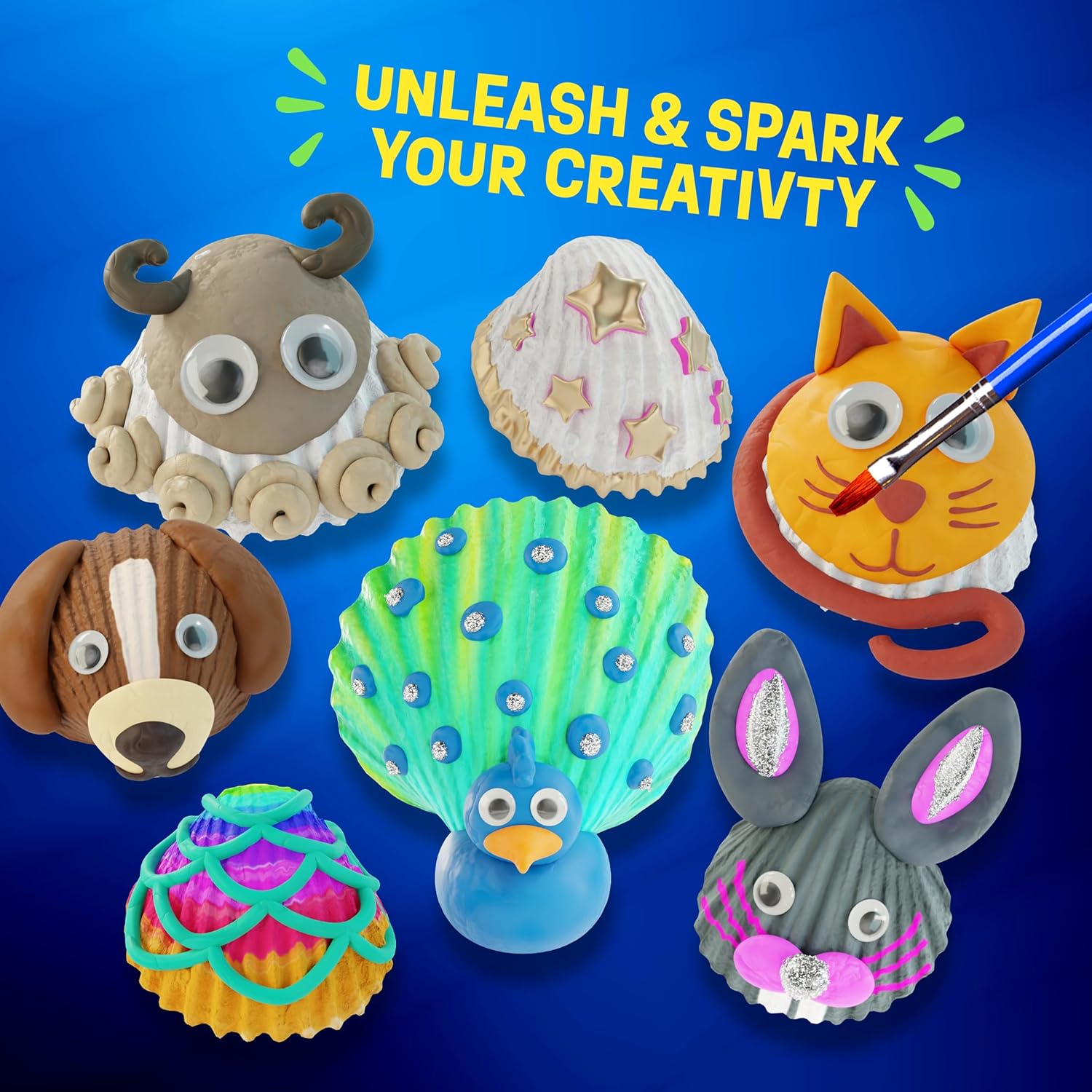 Detalle 2 de Dan&Darci Sea Shell Painting Kit 11 ๐จ