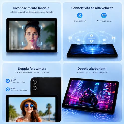 Detalle de MUTSAY Tablet 11 Pollici Android 16: potenza, versatilità e bundle completo