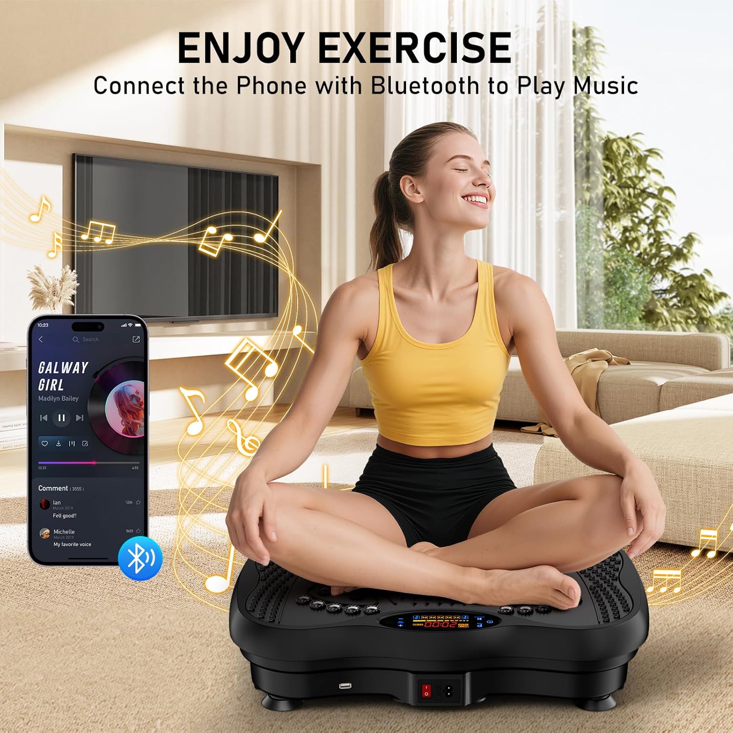 Thumbnail 3 de GLYLF Vibration Plate 450 Lbs 🏋