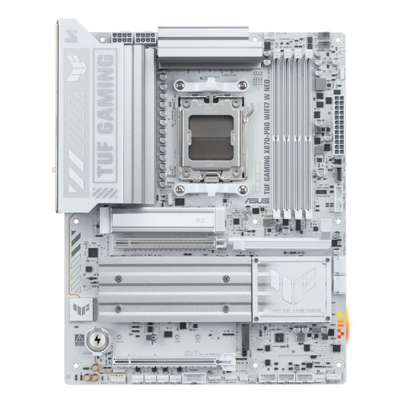Detalle 2 de ASUS TUF GAMING X870-PRO WIFI7: placa base AM5 DDR5 ATX con WiFi 7 y 5GbE para gaming y creación