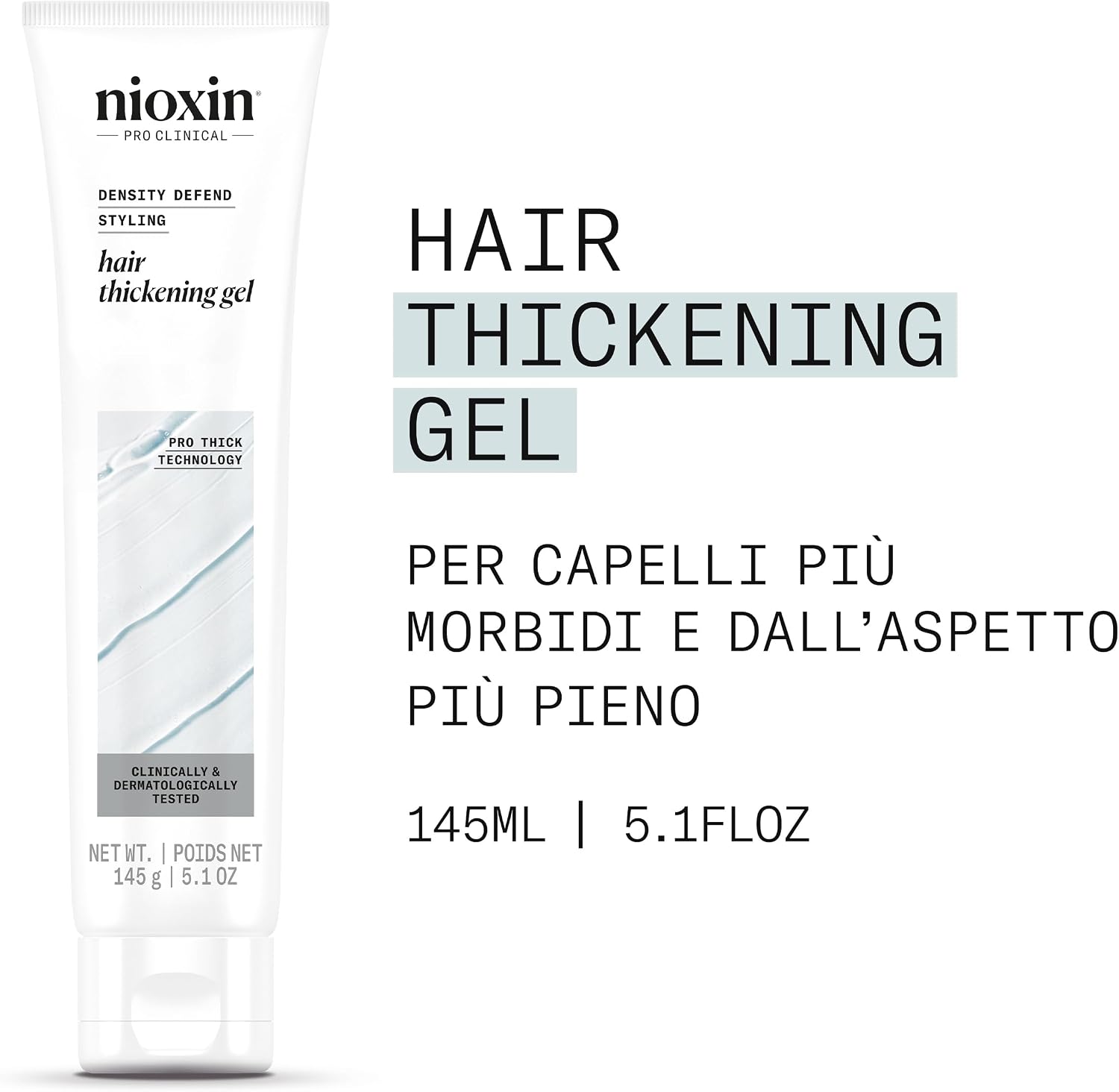 Detalle de Nioxin Density Defend: gel volumizzante e lifting alla radice per capelli medi e spessi