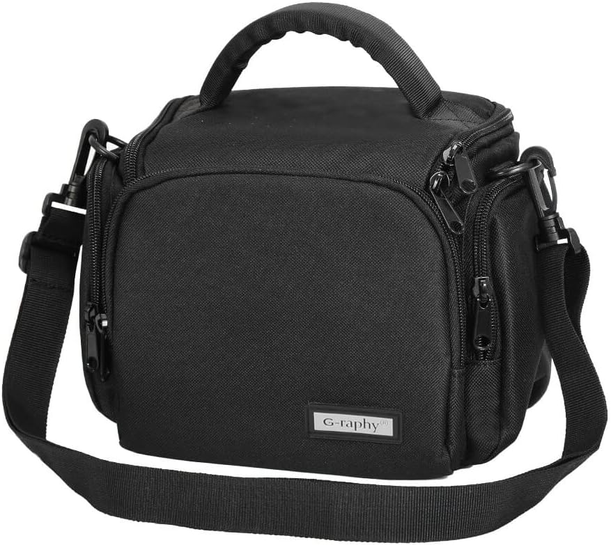 Detalle 2 de BAIGIO Camera Bag for DSLR: Waterproof, Cross-Body Case with Adjustable Strap
