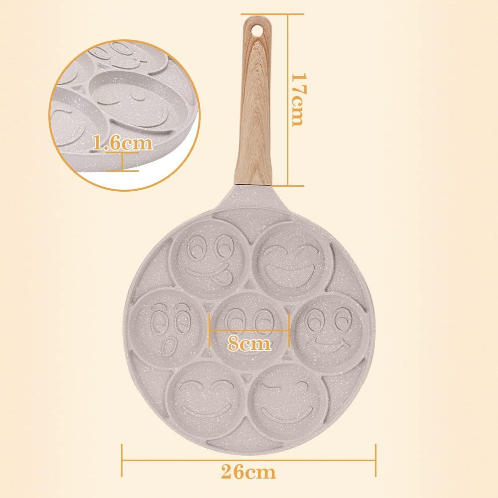 Thumbnail 5 de Bobikuke Smiley Face Pancake Pan 26cm