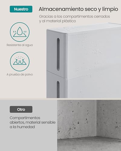 Thumbnail 3 de SONGMICS Carrito Estrecho con 4 Cajones y Ruedas 🏡