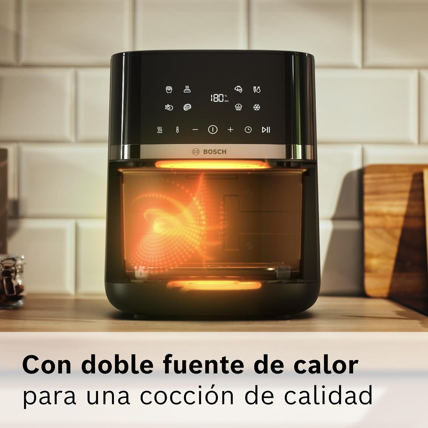 Thumbnail 6 de Bosch Serie 4 XL MAF462B0: freidora de aire Air Fryer de 6,1 L para hasta 4 raciones