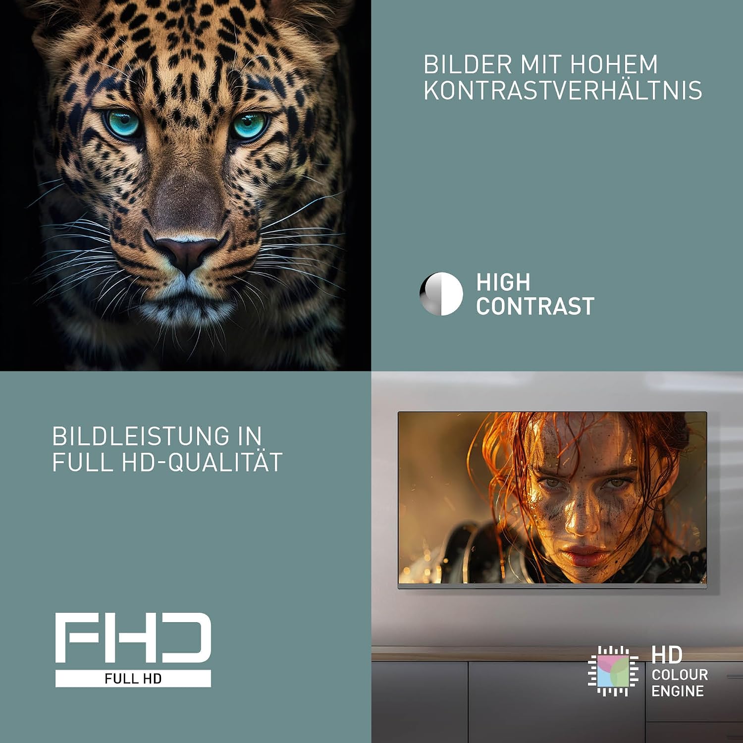 Thumbnail 3 de Panasonic TB-32S45AEZC – S45A Serie 32 Zoll Full HD LED Smart TV mit TiVo, Sprachsteuerung und Gaming-Modus