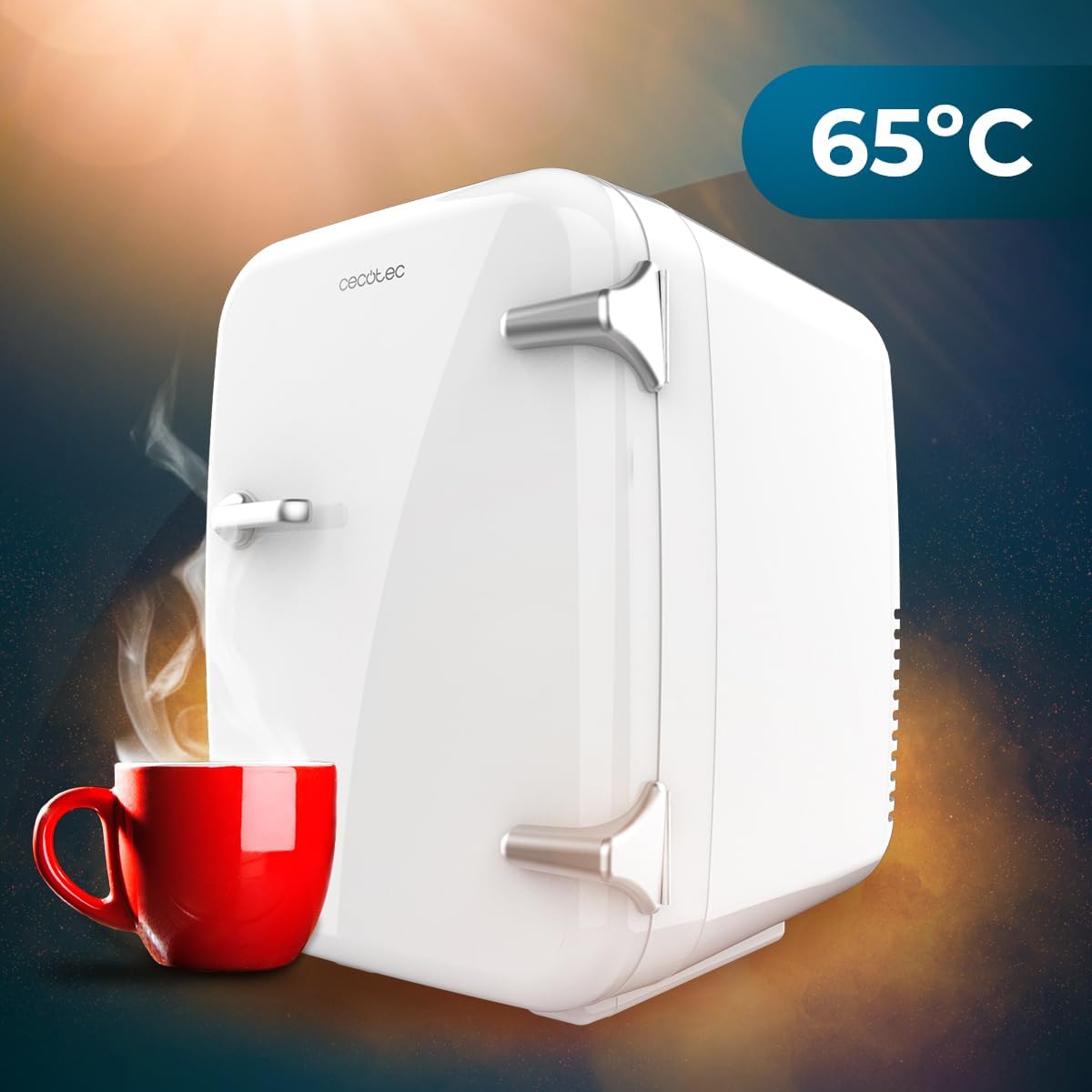 Thumbnail 6 de Cecotec Bolero MiniCooling mini-réfrigérateur 4 L 12V/220V Habana White, refroidissement & chauffage