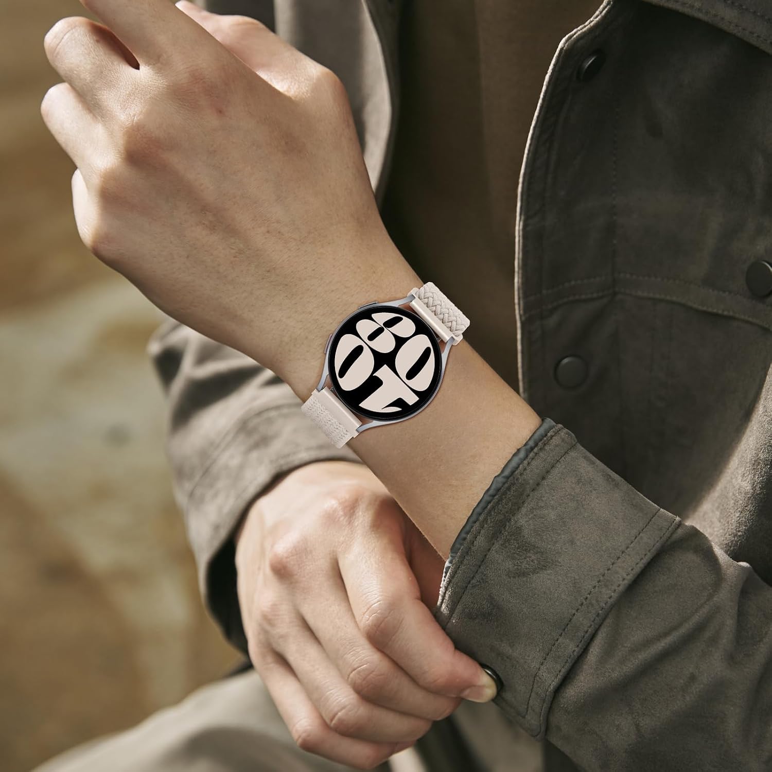 Thumbnail 6 de 22mm braided magnetic watch straps