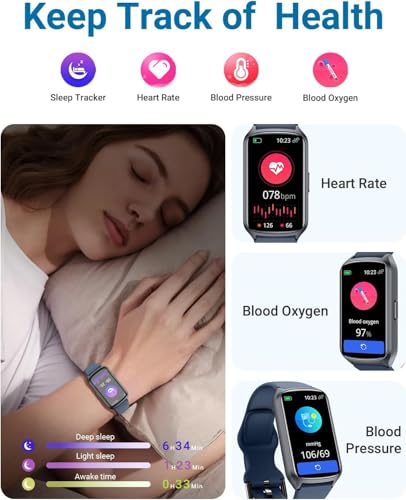Thumbnail 3 de Amzhero Health Fitness Tracker with 24/7 Health Monitoring and 5ATM Waterproof