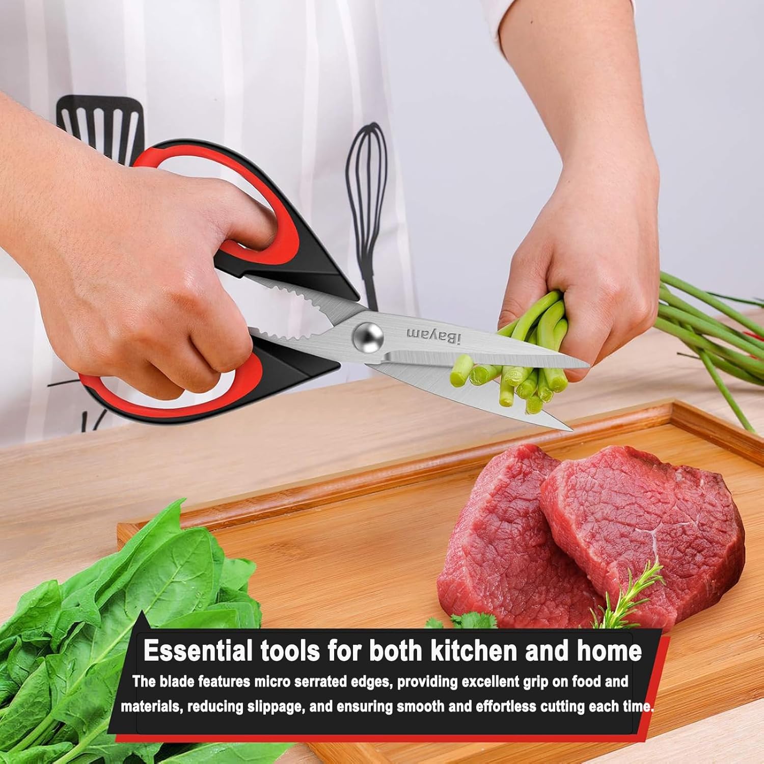 Thumbnail 4 de iBayam Kitchen Scissors 8.5" 🍴
