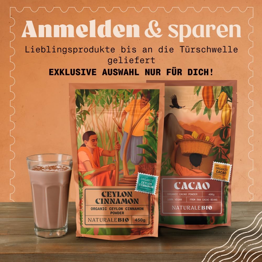Thumbnail 5 de NaturaleBio Ceylon Zimt Bio gemahlen 450g