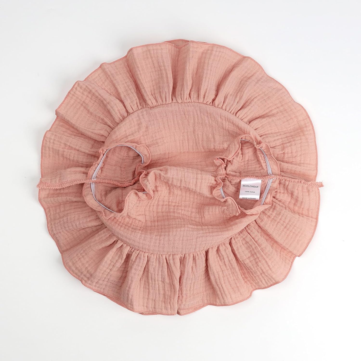 Thumbnail 2 de HOOLCHEAN Baby Girls Soft Cotton Gauze Ruffle Mini Skirt with Shorts