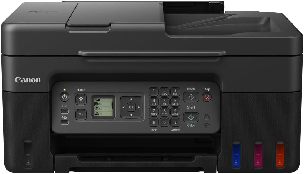 Detalle de Canon PIXMA G650 MegaTank Drucker – Tintenstrahldrucker, Scanner und Kopierer mit 6-Tinten-System