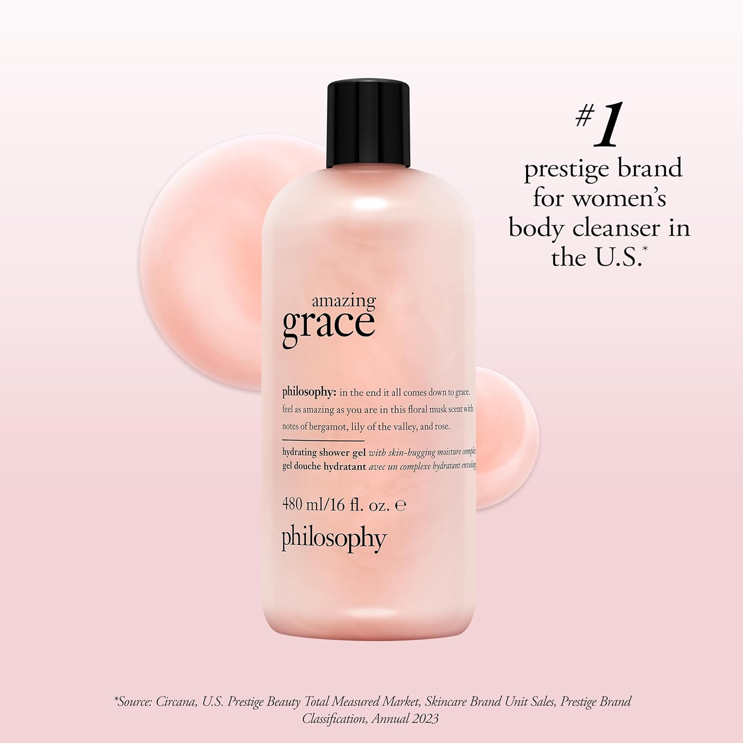 Thumbnail 1 de philosophy amazing grace shower gel 16 fl oz