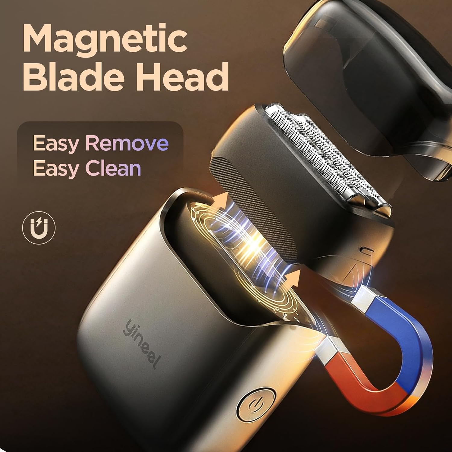 Thumbnail 4 de Yineel VT100 Electric Foil Shaver for Men – Portable, 3-Blade Precision with IPX7 Waterproofing