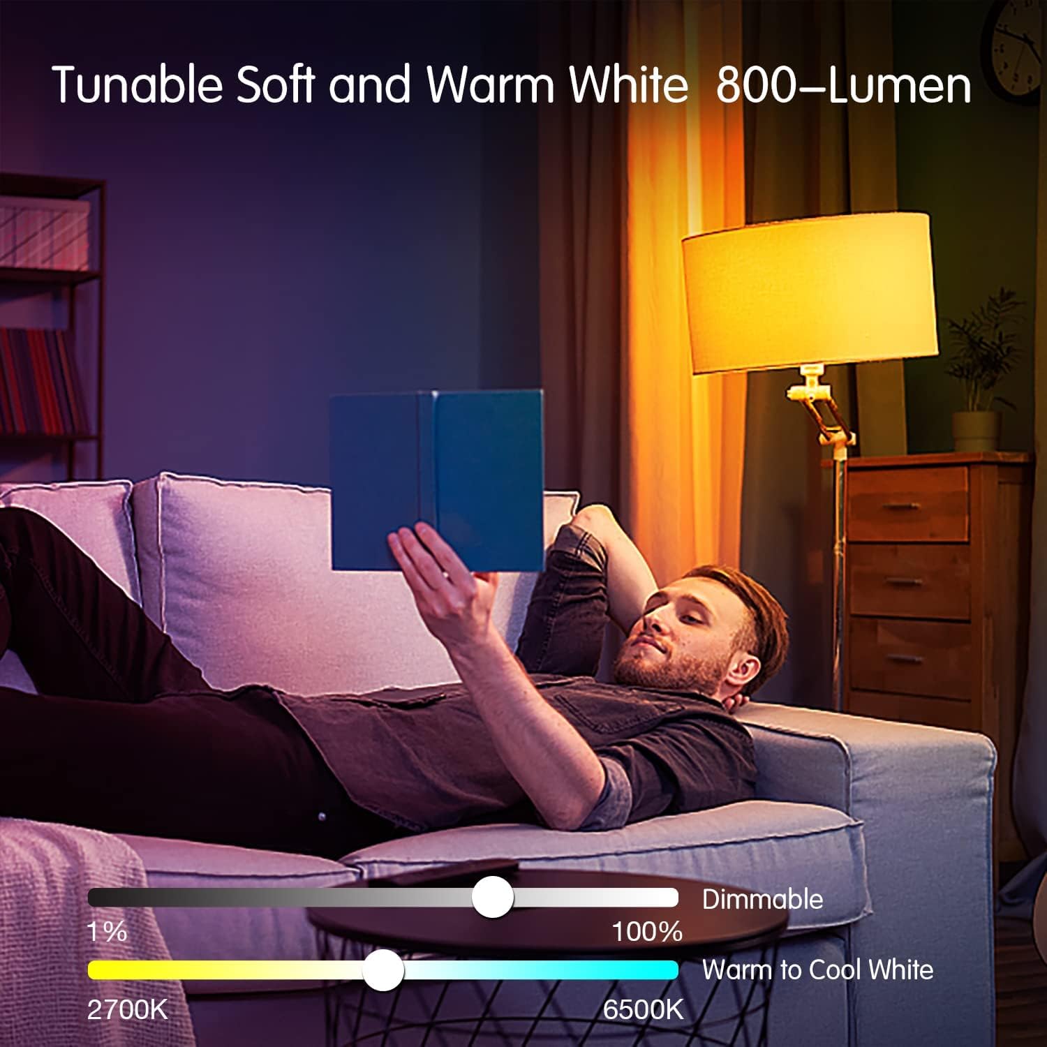 Thumbnail 6 de DAYBETTER Smart Light Bulbs A19