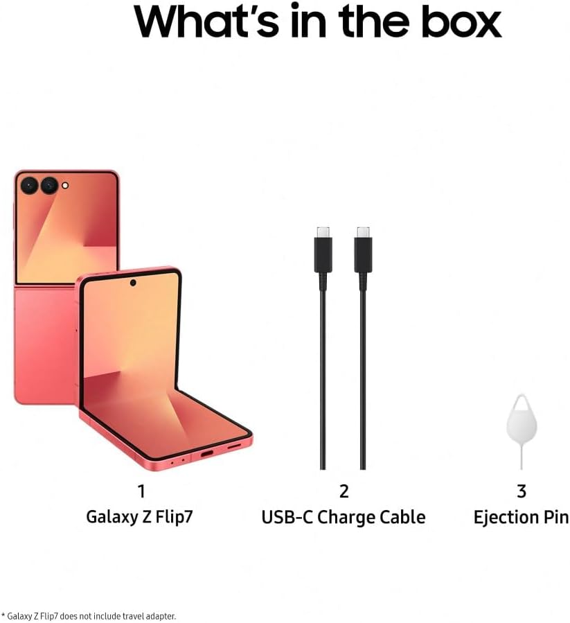 Thumbnail 6 de Samsung Galaxy Z Flip7 AI Phone: Thin & Light Foldable Power with 50MP Camera