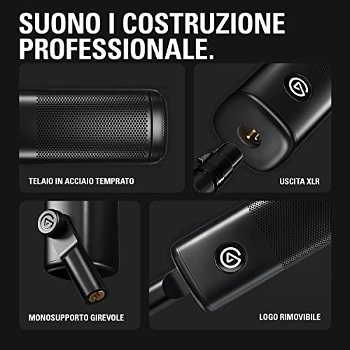 Thumbnail 8 de Elgato Wave DX: microfono XLR dinamico cardioide per podcast e streaming