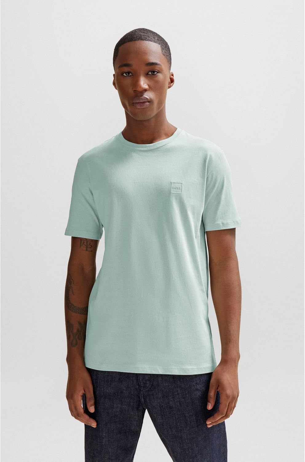 Thumbnail 2 de Boss Tales T-Shirt Homme – Lot de 1, coupe décontractée et manches courtes