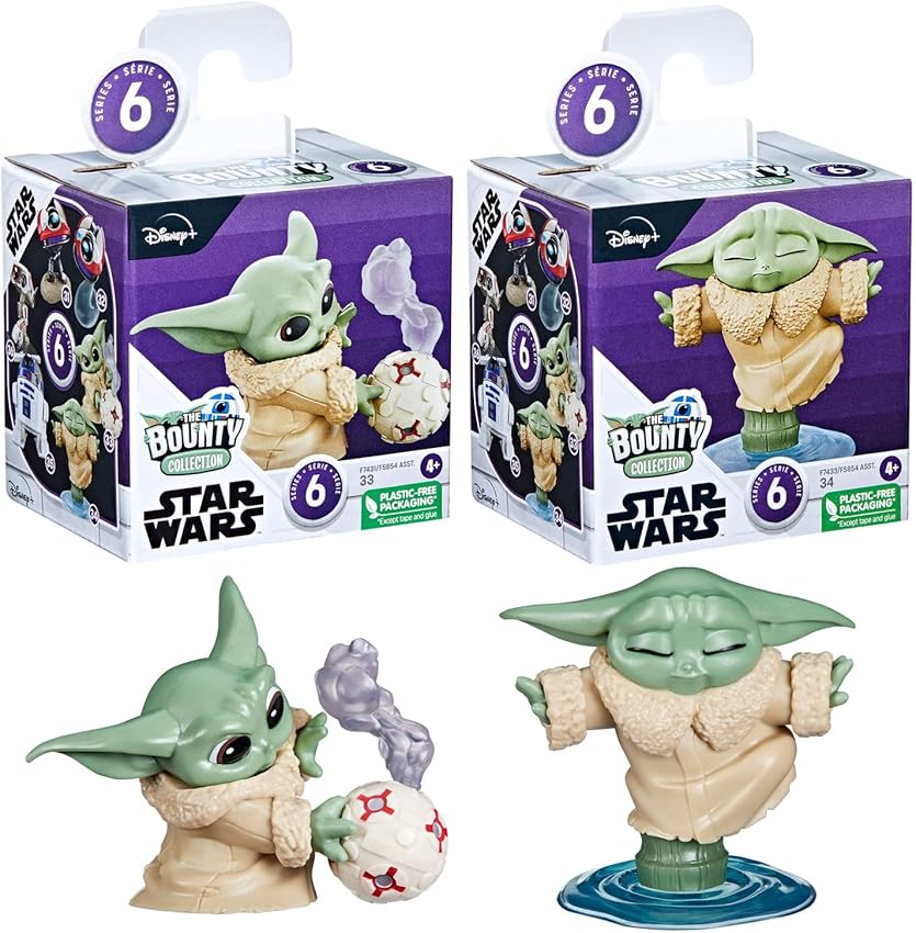 Thumbnail 1 de Star Wars The Bounty Collection Series 6 Pack Doble Grogu 5,5 cm