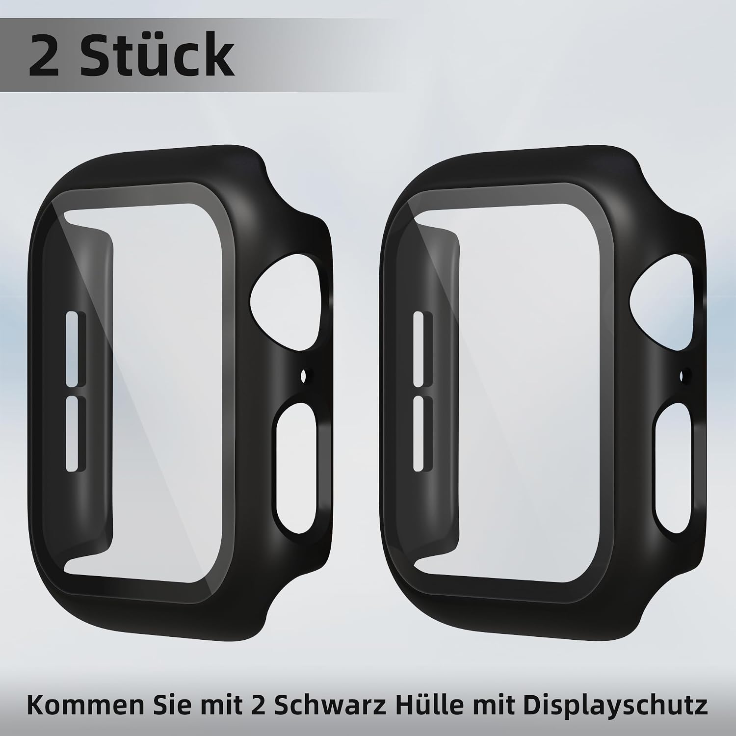Thumbnail 6 de Apple Watch Hülle mit Displayschutz, 2er Set