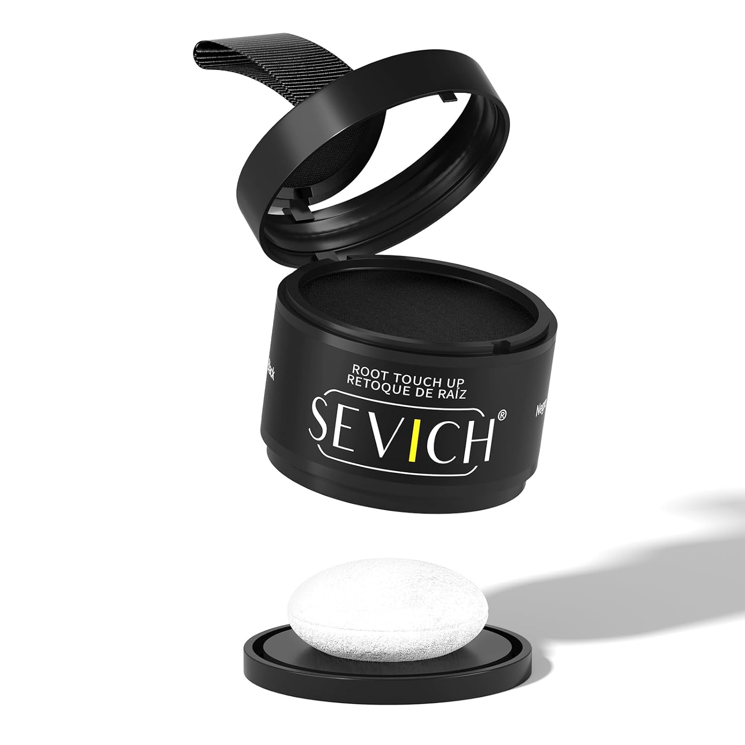 Detalle de Sevich Hairline Powder (Black) for Instant Root Touch-Ups and Thinning Coverage