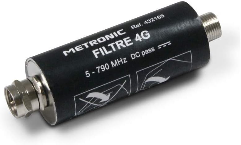 Detalle de METRONIC 415044 – antena zewnętrzna UHF z filtrem 4G, aluminiowa 26 dB