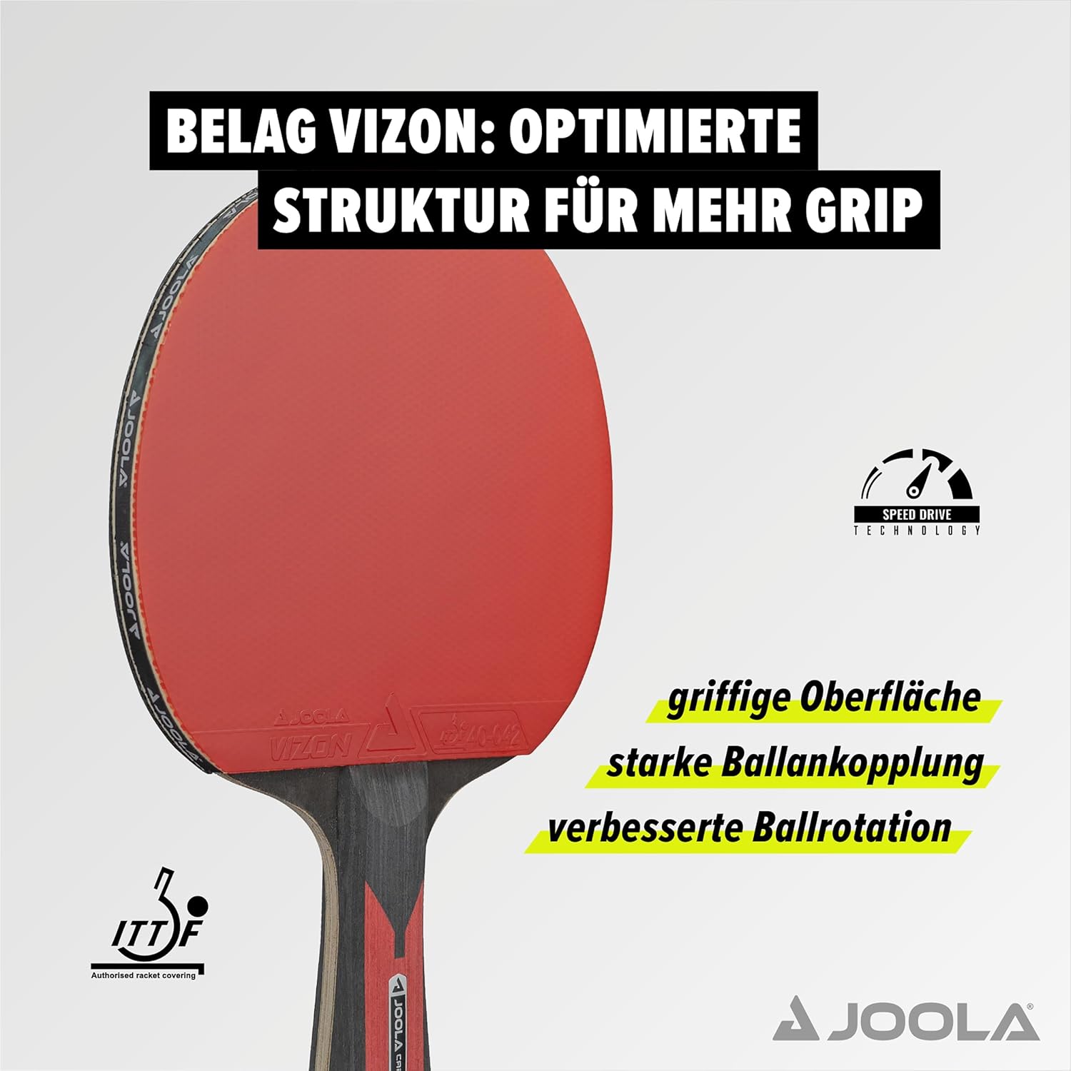 Thumbnail 4 de JOOLA Duo Carbon Tischtennis Set – 2 Schläger, 3 Bälle, Hülle (6-teilig)