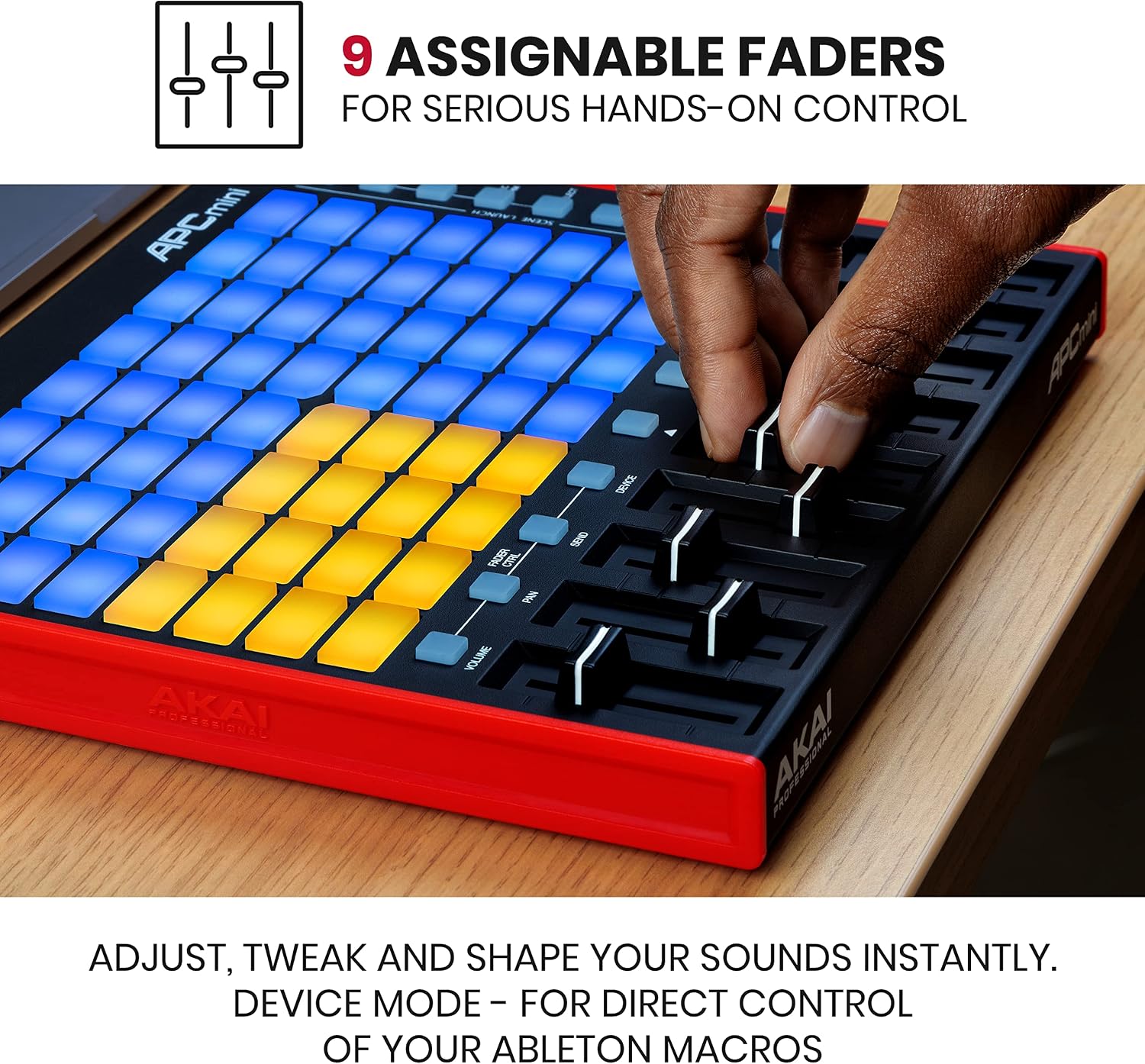 Detalle de Akai Professional MIDI pad controller with 64 RGB pads