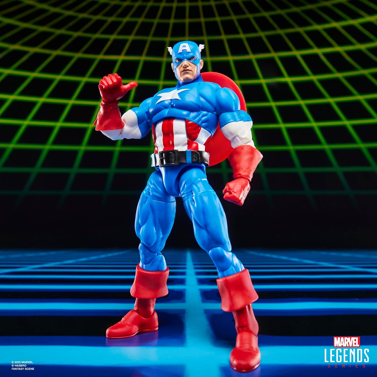 Detalle de Marvel Press Gamerverse Captain America vs Venom 15 cm