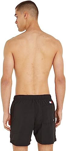 Detalle de Tommy Hilfiger Bañador para Hombre Sf Medium Drawstring Pernera Larga — Negro