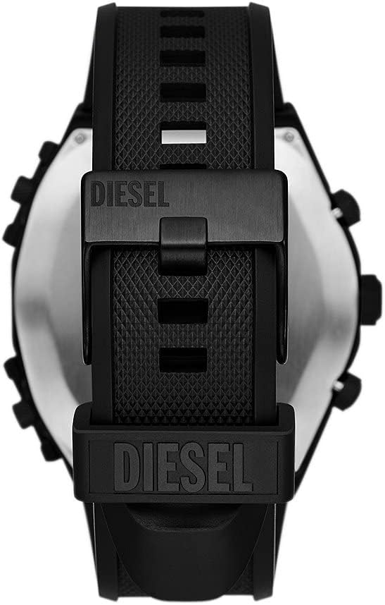 Detalle de Diesel Sideshow: orologio da uomo con cronografo e cinturino in silicone