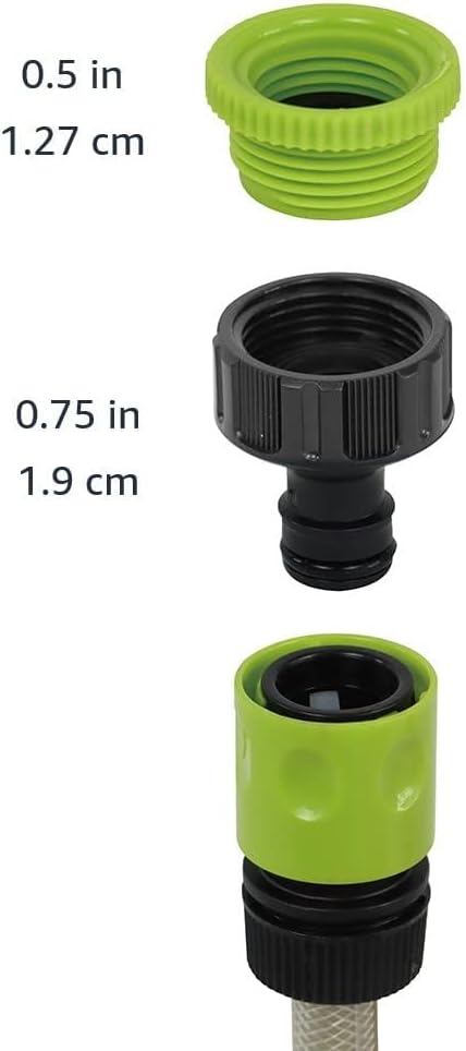 Thumbnail 6 de Amazon Basics wózek na bęben z wężem 30 m, wolnostojący, zielono-szary