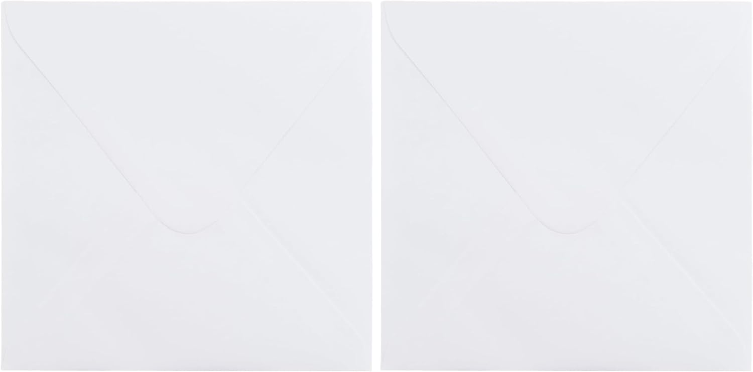 Detalle de Florence Enveloppes 14 x 14 cm – Blanc – 100 pcs – 120 g/m² – Auto-adhésives