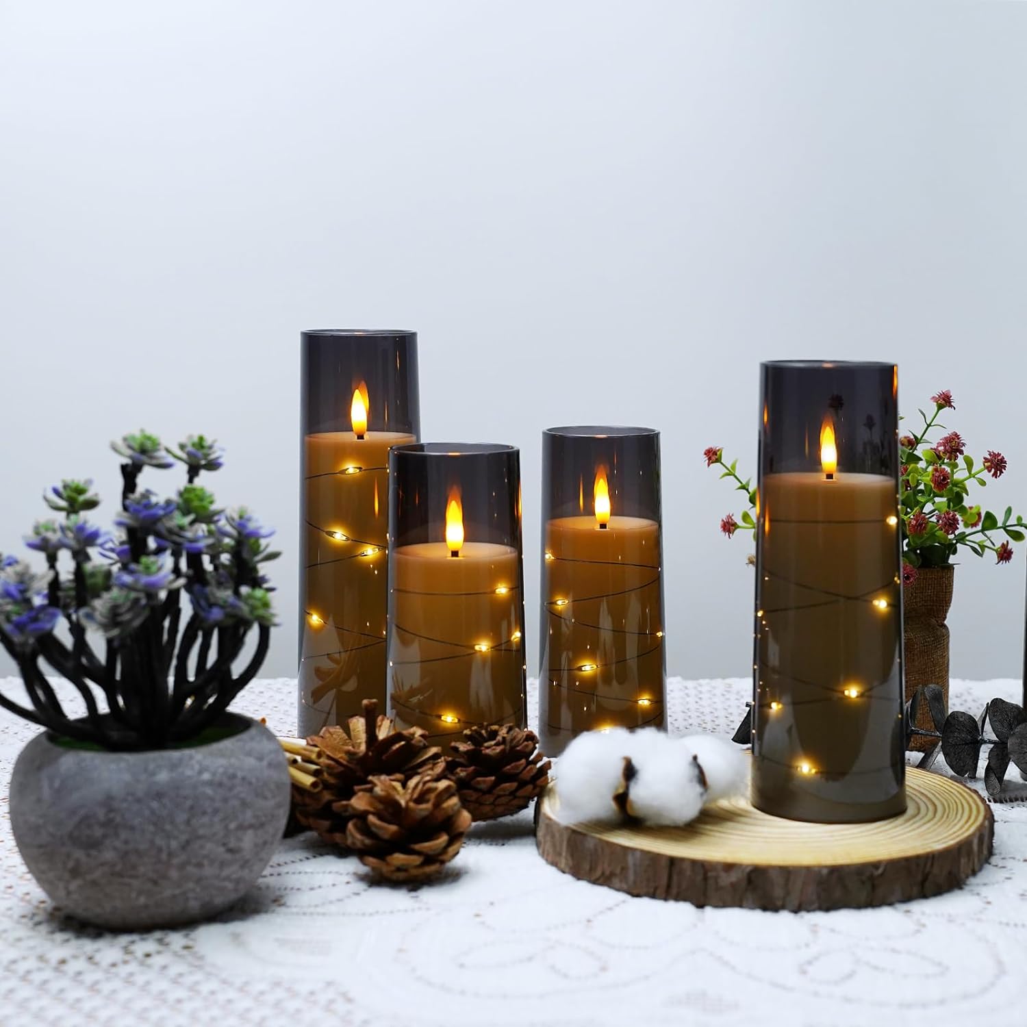 Thumbnail 2 de Kakoya Flameless LED Candles, 5-Piece Set
