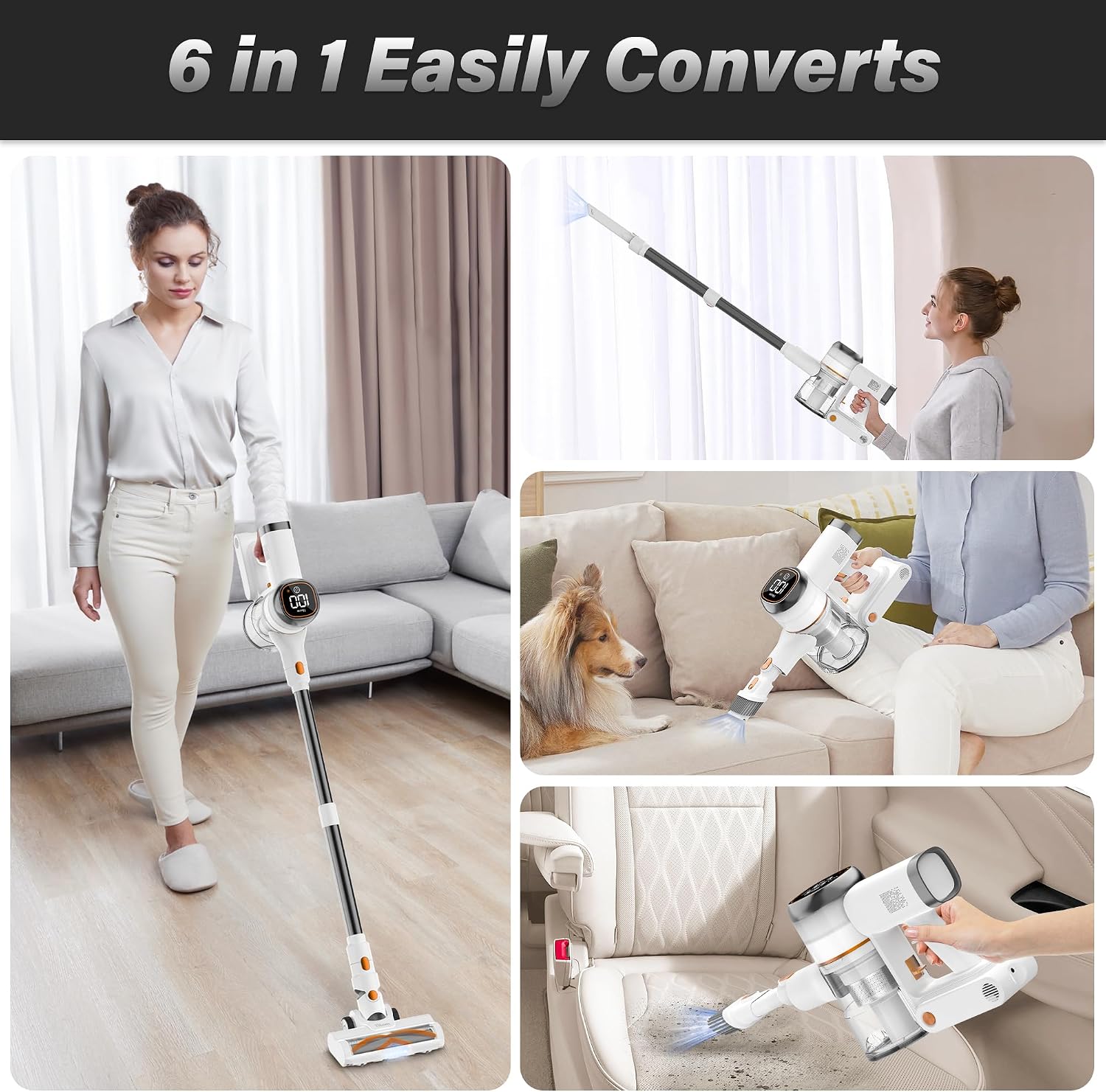 Thumbnail 5 de Tikom V500 Cordless Vacuum Cleaner 40000Pa 🧹