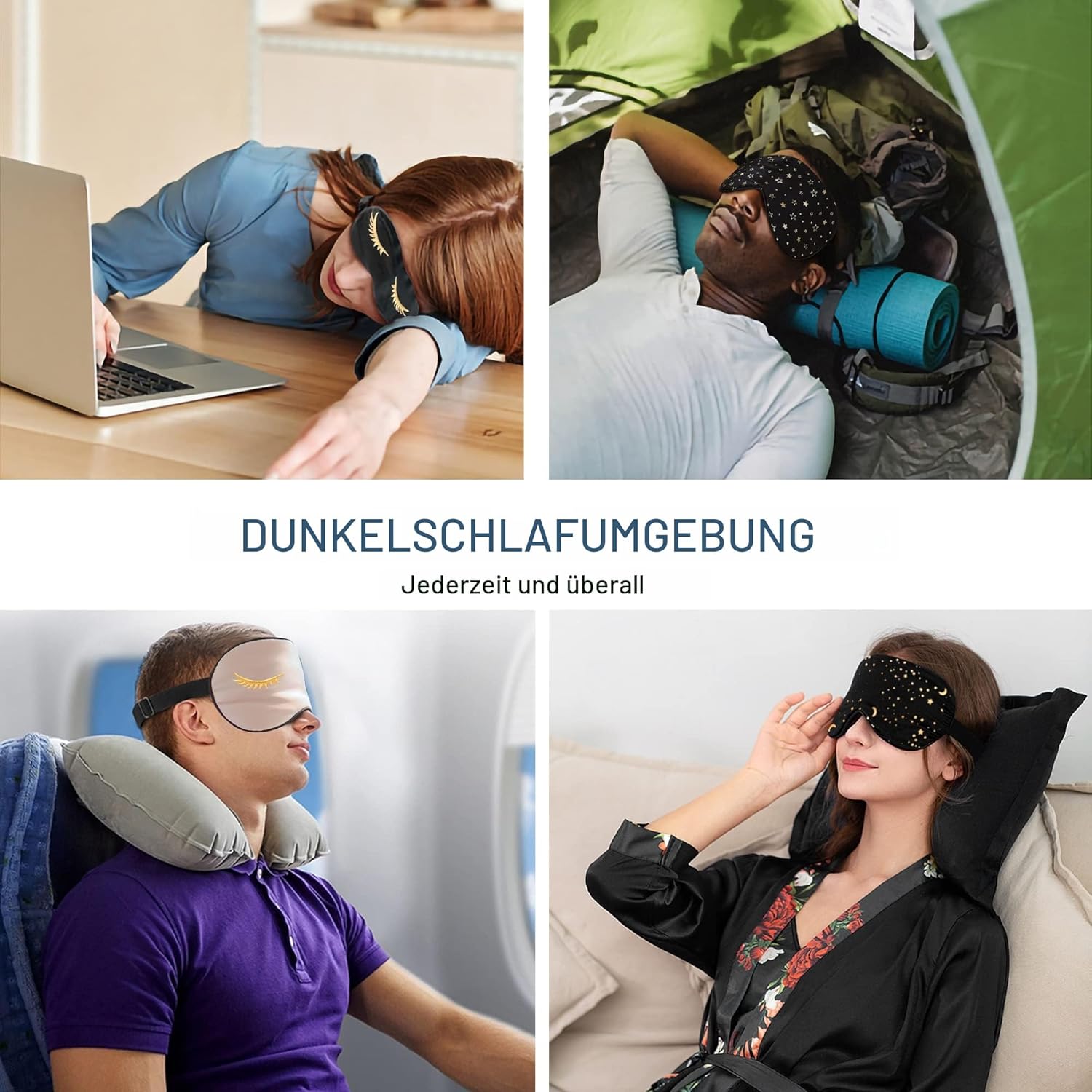 Thumbnail 5 de townssilk Seiden-Schlafmaske 100% für besseren Schlaf 😴