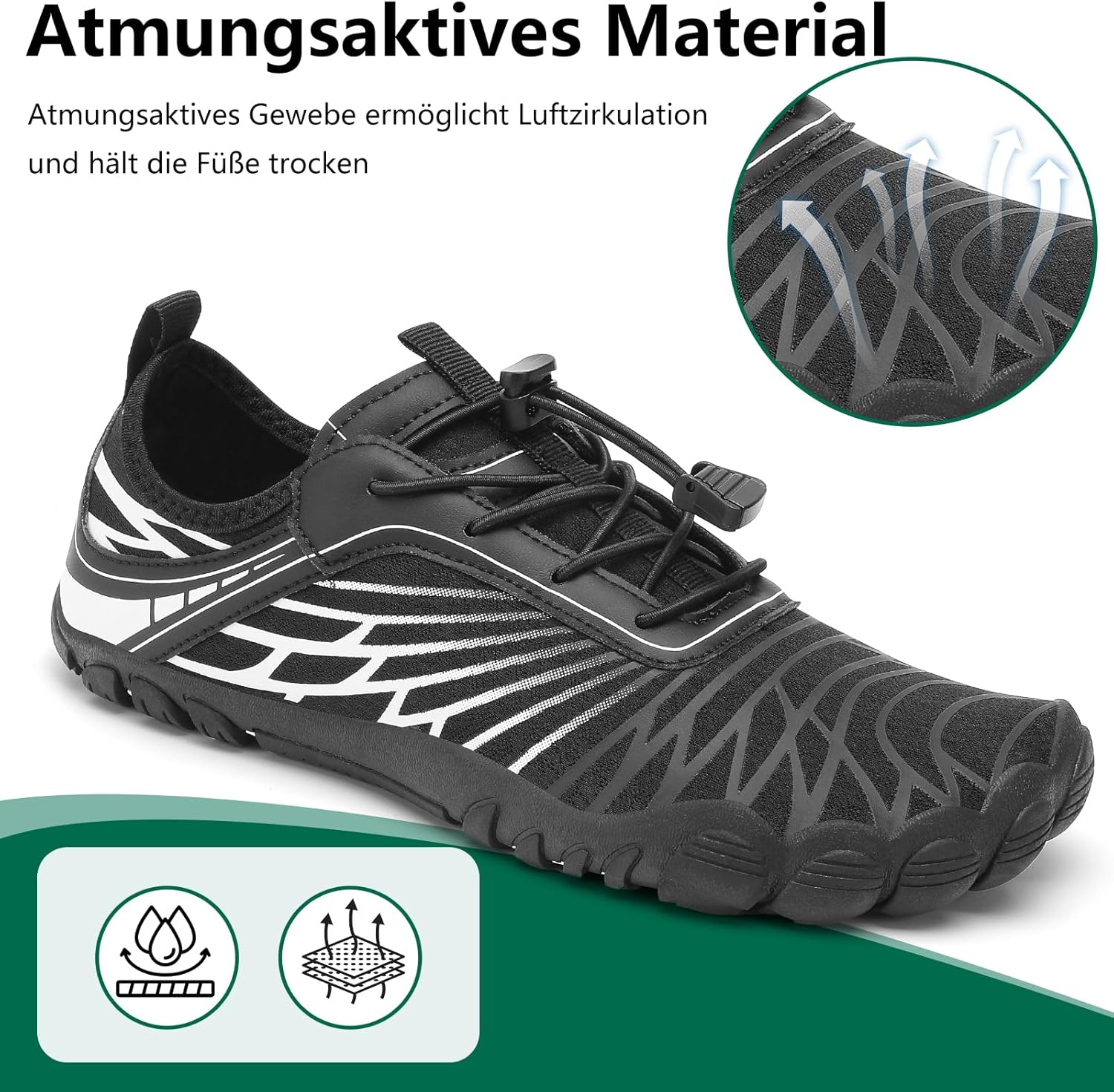 Thumbnail 5 de SAGUARO Damen Barfußschuhe – Leicht, atmungsaktiv und breitzehig (Gr. 35–43)