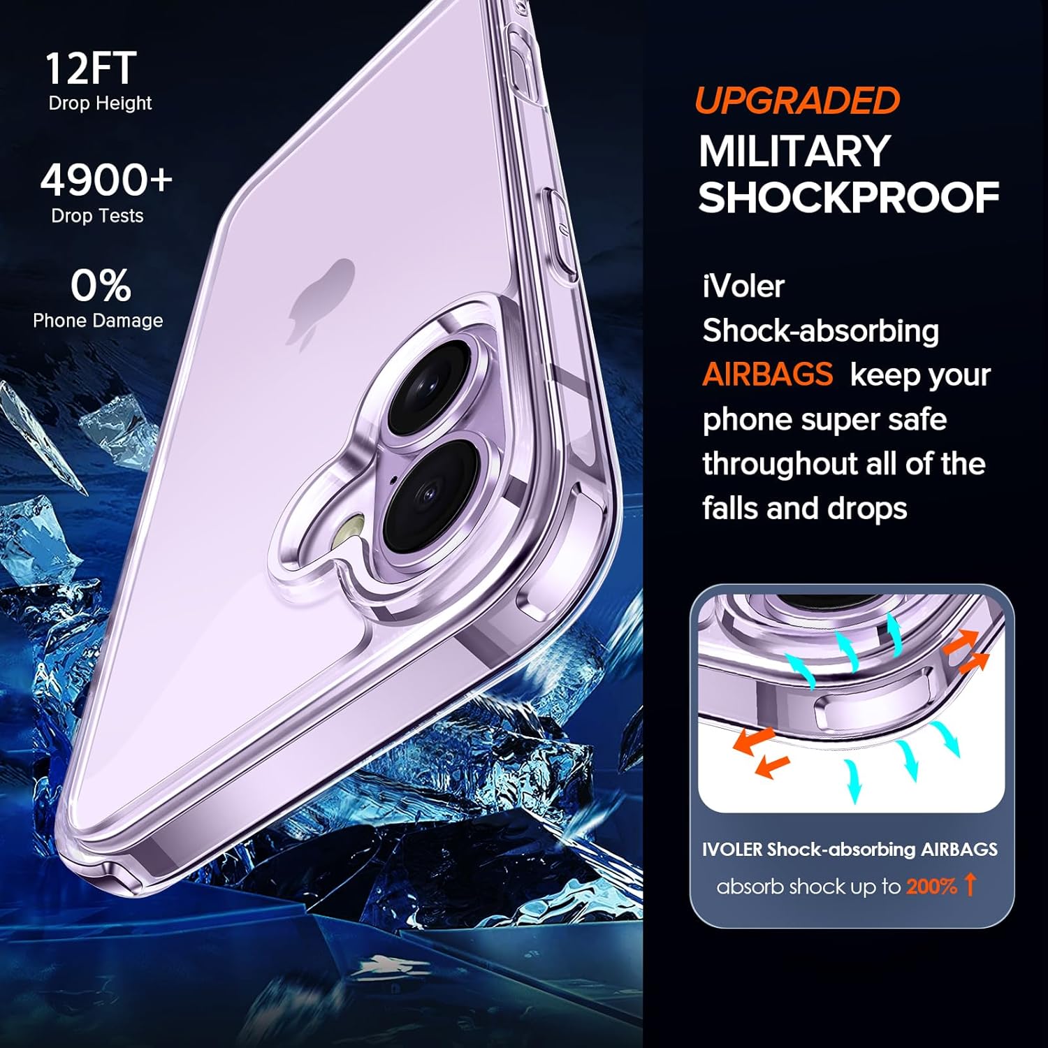 Thumbnail 4 de ivoler 3-in-1 Case for iPhone 17 6.3-inch