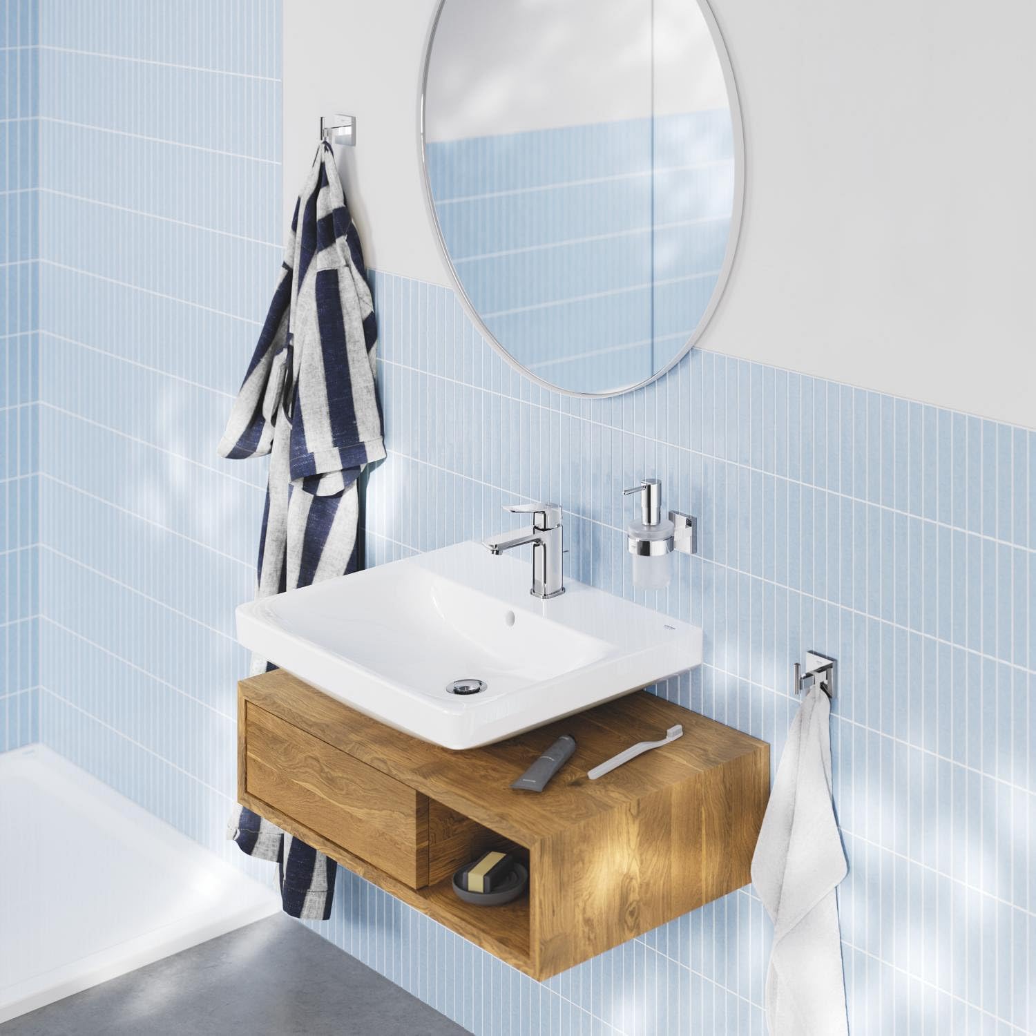 Thumbnail 1 de GROHE Dice Mitigeur monocommande Lavabo Taille S – Chrome 1018560000