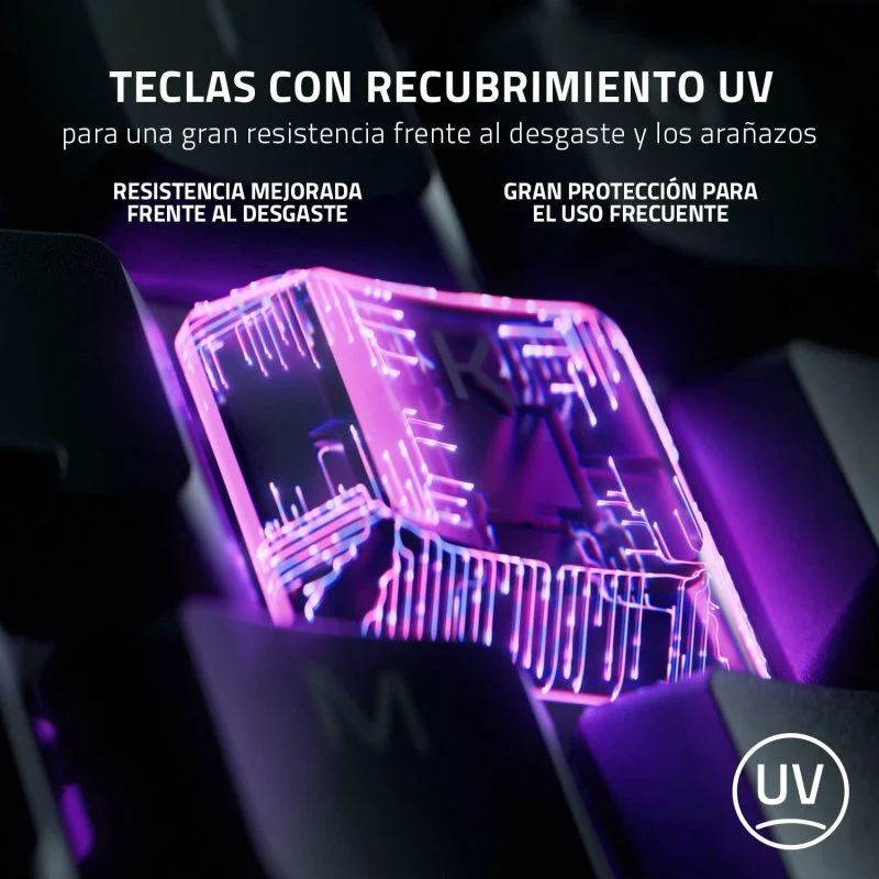 Detalle de Razer Ornata V3 teclado gaming RGB